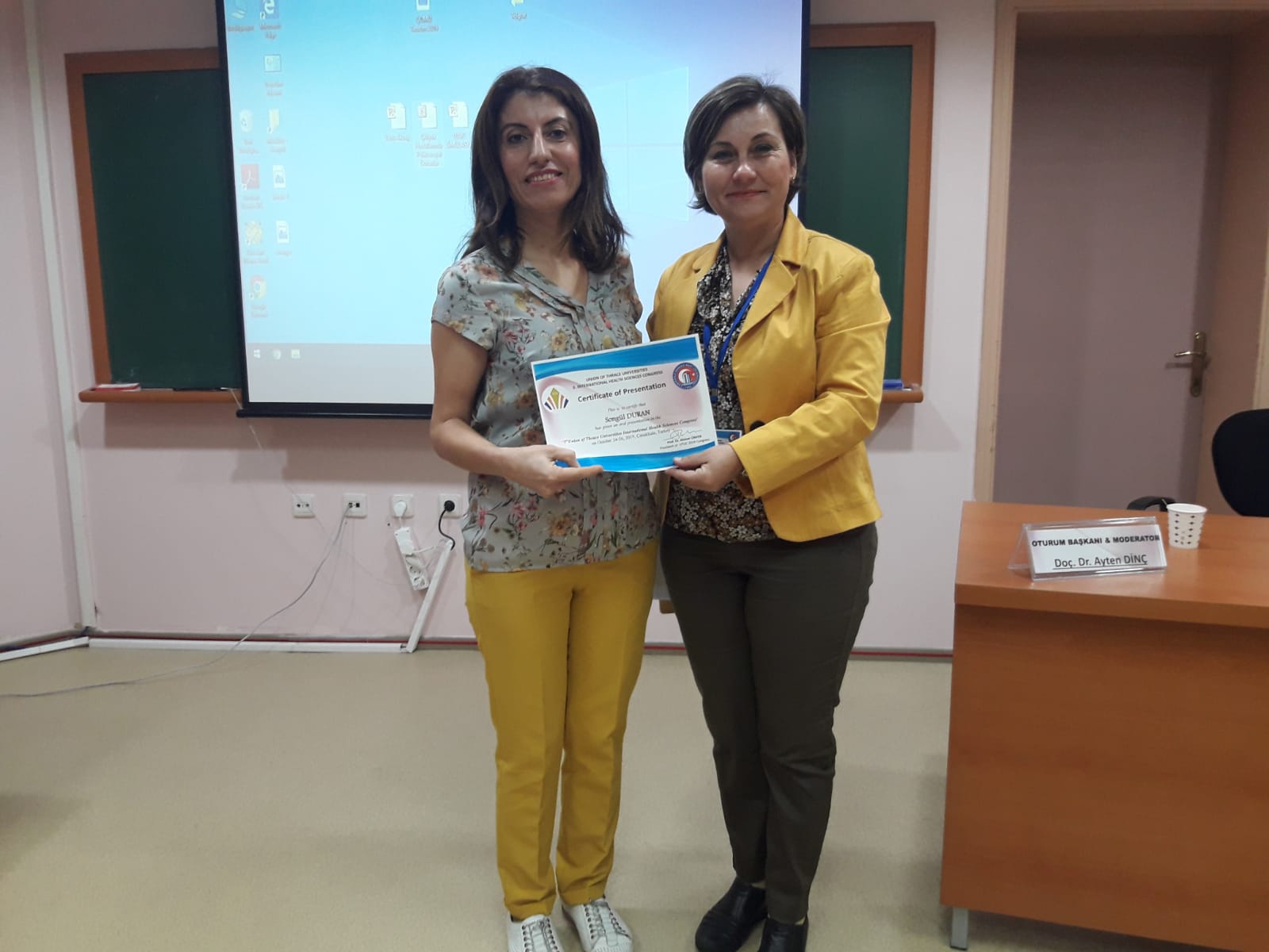 Trakya Üniversiteler Birliği 3. Uluslararası Sağlık Bilimleri Kongresi Katılımı
